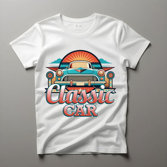 Classic Car Vintage Red