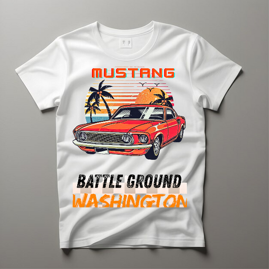 Vintage Mustang BG Tee